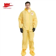 Rumena kemična obleka