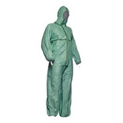Zelen kombinezon za enkratno uporabo